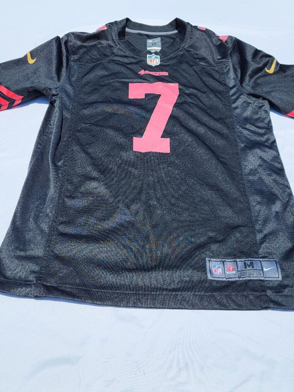 Nike NFL on Field Colin Kaepernick 7 Jersey San Francisco 49ers Men’s Medium